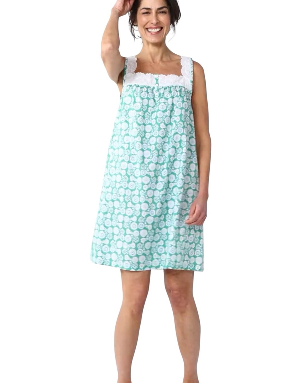 Croft & Barrow Women’s Size Small Sleeveless Cotton Nightgown NWT